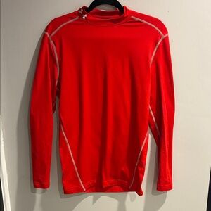 Under Armour Men's Bright Red Rash Guard